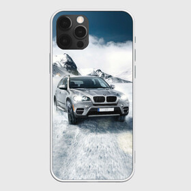 Чехол для iPhone 12 Pro с принтом BMW X5 в Петрозаводске, силикон | область печати: задняя сторона чехла, без боковых панелей | Тематика изображения на принте: auto | race | авто | автомобиль | бмв | бумер | бэха | гонки | марка | машина