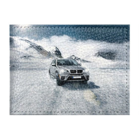 Обложка для студенческого билета с принтом BMW X5 в Петрозаводске, натуральная кожа | Размер: 11*8 см; Печать на всей внешней стороне | Тематика изображения на принте: auto | race | авто | автомобиль | бмв | бумер | бэха | гонки | марка | машина