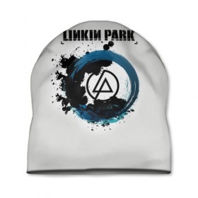 Шапка 3D с принтом Linkin Park в Петрозаводске, 100% полиэстер | универсальный размер, печать по всей поверхности изделия | bennington | chester | linkin park | беннингтон | ленкин | линкин | майк | честер