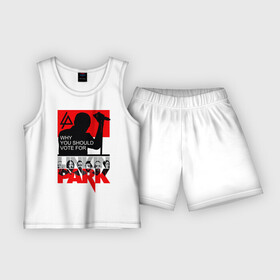 Детская пижама с шортами хлопок с принтом Linkin Park в Петрозаводске,  |  | alternative | linkin park | альтернатива | брэд дэлсон | джо хан | дэвид фаррелл | линкин парк | майк шинода | роб бурдон | честер беннингтон
