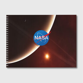 Альбом для рисования с принтом NASA SPACE в Петрозаводске, 100% бумага
 | матовая бумага, плотность 200 мг. | galaxy | nasa | space | астрономия | известные | космос | наса | планеты | сатурн