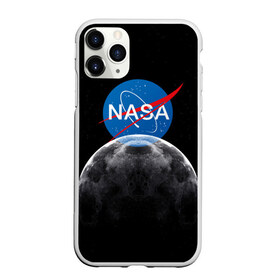 Чехол для iPhone 11 Pro матовый с принтом NASA MOON в Петрозаводске, Силикон |  | galaxy | moon | nasa | space | астрономия | известные | космос | луна | наса | планет