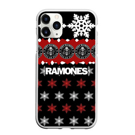 Чехол для iPhone 11 Pro Max матовый с принтом Праздничный Ramones в Петрозаводске, Силикон |  | ramones | группа | джонни | джоуи | ди ди томми | знак | красный | марк | надпись | новогодний | новый год | панк | поп | праздник | раманес | раманэс | рамон | рамонес | рамонэс | рамоун | рамоунз | рамоунс