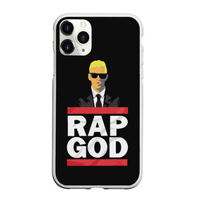 Чехол для iPhone 11 Pro матовый с принтом Rap God Eminem в Петрозаводске, Силикон |  | Тематика изображения на принте: actor | american rapper | composer | eminem | music | rap | rap god | record producer |   | актёр | американский | композитор | музыка | музыкальный продюсер | рэп | рэпер