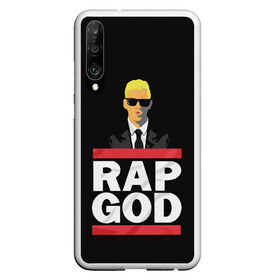 Чехол для Honor P30 с принтом Rap God Eminem в Петрозаводске, Силикон | Область печати: задняя сторона чехла, без боковых панелей | Тематика изображения на принте: actor | american rapper | composer | eminem | music | rap | rap god | record producer |   | актёр | американский | композитор | музыка | музыкальный продюсер | рэп | рэпер