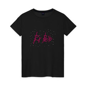 Женская футболка хлопок с принтом Pink Phloyd в Петрозаводске, 100% хлопок | прямой крой, круглый вырез горловины, длина до линии бедер, слегка спущенное плечо | dead dynasty | pharaoh | pink phloyd | мертвая династия | фараон