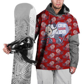 Накидка на куртку 3D с принтом ONE LOVE JDM в Петрозаводске, 100% полиэстер |  | Тематика изображения на принте: car | jdm | jdm style | автомобиль | маска | машины | панда | стайлинг | тачки | тюнинг