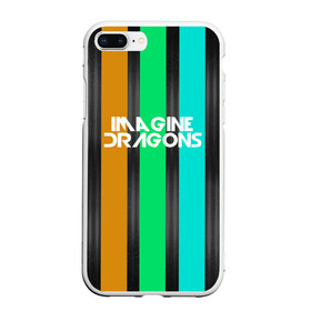 Чехол для iPhone 7Plus/8 Plus матовый с принтом IMAGINE DRAGONS в Петрозаводске, Силикон | Область печати: задняя сторона чехла, без боковых панелей | Тематика изображения на принте: evolve | imagine dragons | new age | абстракция | вокалист | геометрия | группа | драгонс | известные | линии | личности | надписи | полосы | реп | рок | триколор | фирменные цвета | яркие