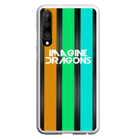 Чехол для Honor P30 с принтом IMAGINE DRAGONS в Петрозаводске, Силикон | Область печати: задняя сторона чехла, без боковых панелей | evolve | imagine dragons | new age | абстракция | вокалист | геометрия | группа | драгонс | известные | линии | личности | надписи | полосы | реп | рок | триколор | фирменные цвета | яркие