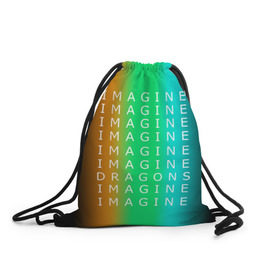 Рюкзак-мешок 3D с принтом IMAGINE DRAGONS в Петрозаводске, 100% полиэстер | плотность ткани — 200 г/м2, размер — 35 х 45 см; лямки — толстые шнурки, застежка на шнуровке, без карманов и подкладки | evolve | imagine dragons | new age | вокалист | группа | драгонс | известные | личности | надписи | реп | рок | триколор | фирменные цвета | яркие