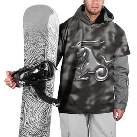 Накидка на куртку 3D с принтом Козерог в Петрозаводске, 100% полиэстер |  | Тематика изображения на принте: звезды | знаки зодиака | козерог | космос | созвездие