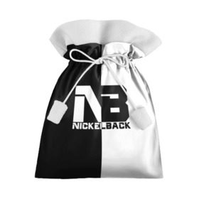 Подарочный 3D мешок с принтом Nickelback в Петрозаводске, 100% полиэстер | Размер: 29*39 см | nickelback | никелбек | никл бек