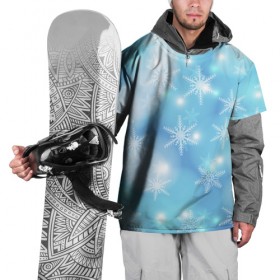 Накидка на куртку 3D с принтом Волшебство Нового года в Петрозаводске, 100% полиэстер |  | елка | зима | мороз | новый год | снег | снежинки