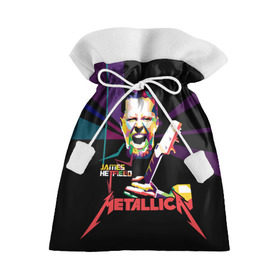 Подарочный 3D мешок с принтом Metallica James Alan Hatfield в Петрозаводске, 100% полиэстер | Размер: 29*39 см | alan | american | band | hard | hatfield | james | metal | metallica | rock | thrash | алан | американская | джеймс | метал группа | трэш метал | хард рок | хэтфилд