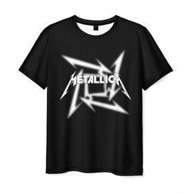 Мужская футболка 3D с принтом Metallica в Петрозаводске, 100% полиэфир | прямой крой, круглый вырез горловины, длина до линии бедер | Тематика изображения на принте: american | band | cliff burton | dave mustaine | hard | james hatfield | jason newsted | kirk hammett | lars ulrich | metal | metallica | robert trujillo | rock | ron mcgowney | thrash | американская | джеймс хэтфилд | ларс ул | метал группа | трэш метал 