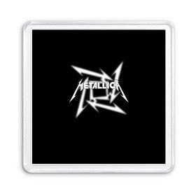 Магнит 55*55 с принтом Metallica в Петрозаводске, Пластик | Размер: 65*65 мм; Размер печати: 55*55 мм | american | band | cliff burton | dave mustaine | hard | james hatfield | jason newsted | kirk hammett | lars ulrich | metal | metallica | robert trujillo | rock | ron mcgowney | thrash | американская | джеймс хэтфилд | ларс ул | метал группа | трэш метал 