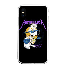 Чехол для iPhone XS Max матовый с принтом Metallica в Петрозаводске, Силикон | Область печати: задняя сторона чехла, без боковых панелей | american | band | cliff burton | dave mustaine | hard | james hatfield | jason newsted | kirk hammett | lars ulrich | metal | metallica | robert trujillo | rock | ron mcgowney | thrash | американская | джеймс хэтфилд | ларс ул | метал группа | трэш метал 