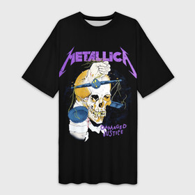 Платье-футболка 3D с принтом Metallica в Петрозаводске,  |  | american | band | cliff burton | dave mustaine | hard | james hatfield | jason newsted | kirk hammett | lars ulrich | metal | metallica | robert trujillo | rock | ron mcgowney | thrash | американская | джеймс хэтфилд | ларс ул | метал группа | трэш метал 