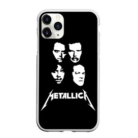 Чехол для iPhone 11 Pro матовый с принтом Metallica в Петрозаводске, Силикон |  | american | band | cliff burton | dave mustaine | hard | james hatfield | jason newsted | kirk hammett | lars ulrich | metal | metallica | robert trujillo | rock | ron mcgowney | thrash | американская | джеймс хэтфилд | ларс ул | метал группа | трэш метал 