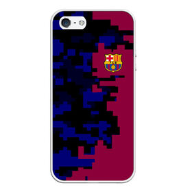 Чехол для iPhone 5/5S матовый с принтом FC Barca 2018 Creative uniform в Петрозаводске, Силикон | Область печати: задняя сторона чехла, без боковых панелей | fc | fc barcelona | fcb | fly emirates | ronaldo | абстракция | барселона | геометрия | зож | клуб | линии | месси | модные | мяч | реал мадрид | спорт | спортивные | тренды | футбол | футбольный клуб | эмблема