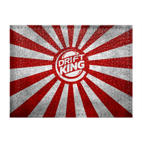 Обложка для студенческого билета с принтом Drift King в Петрозаводске, натуральная кожа | Размер: 11*8 см; Печать на всей внешней стороне | Тематика изображения на принте: car | drift | japan | jdm | race | street | авто | автомобиль | гонки | дрифт | король | машина | флаг | япония