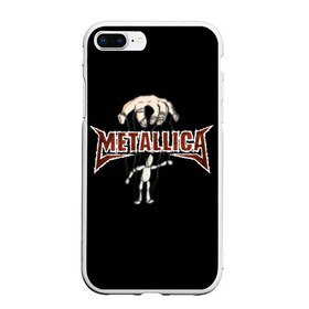 Чехол для iPhone 7Plus/8 Plus матовый с принтом Metallica в Петрозаводске, Силикон | Область печати: задняя сторона чехла, без боковых панелей | american | band | cliff burton | dave mustaine | hard | james hatfield | jason newsted | kirk hammett | lars ulrich | metal | metallica | robert trujillo | rock | ron mcgowney | thrash | американская | джеймс хэтфилд | ларс ул | метал группа | трэш метал 