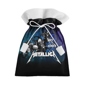 Подарочный 3D мешок с принтом Metallica в Петрозаводске, 100% полиэстер | Размер: 29*39 см | american | band | cliff burton | dave mustaine | hard | james hatfield | jason newsted | kirk hammett | lars ulrich | metal | metallica | robert trujillo | rock | ron mcgowney | thrash | американская | джеймс хэтфилд | ларс ул | метал группа | трэш метал 