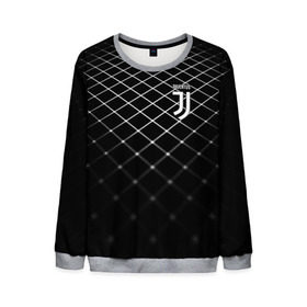 Мужской свитшот 3D с принтом Juventus 2018 Line в Петрозаводске, 100% полиэстер с мягким внутренним слоем | круглый вырез горловины, мягкая резинка на манжетах и поясе, свободная посадка по фигуре | fc | juventus | спорт | спортивные | фк | футбол | футбольный клуб | ювентус