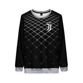 Женский свитшот 3D с принтом Juventus 2018 Line в Петрозаводске, 100% полиэстер с мягким внутренним слоем | круглый вырез горловины, мягкая резинка на манжетах и поясе, свободная посадка по фигуре | fc | juventus | спорт | спортивные | фк | футбол | футбольный клуб | ювентус