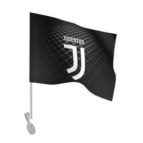 Флаг для автомобиля с принтом Juventus 2018 Line в Петрозаводске, 100% полиэстер | Размер: 30*21 см | fc | juventus | спорт | спортивные | фк | футбол | ювентус