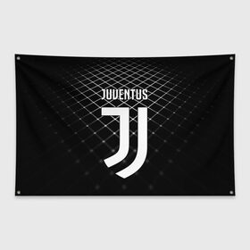 Флаг-баннер с принтом JUVENTUS STRIPES STYLE в Петрозаводске, 100% полиэстер | размер 67 х 109 см, плотность ткани — 95 г/м2; по краям флага есть четыре люверса для крепления | fc | juventus | спорт | спортивные | фк | футбол | ювентус