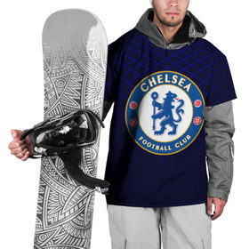 Накидка на куртку 3D с принтом Chelsea 2018 Uniform в Петрозаводске, 100% полиэстер |  | Тематика изображения на принте: 