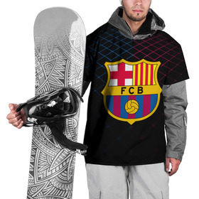 Накидка на куртку 3D с принтом FC Barca 2018 Line в Петрозаводске, 100% полиэстер |  | fc | fc barcelona | fcb | барселона | спорт | спортивные | фк | футбол | футбольный клуб