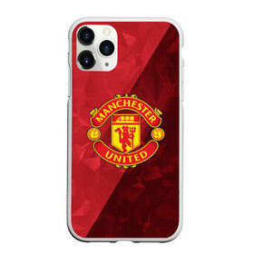 Чехол для iPhone 11 Pro матовый с принтом F C M U 2018 в Петрозаводске, Силикон |  | fc | manchester united | манчестер юнайтед | спорт | спортивные | фк | футбол | футбольный клуб