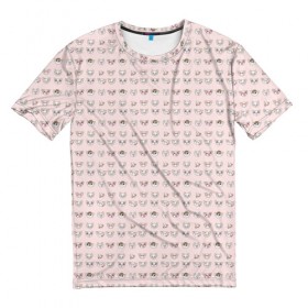 Мужская футболка 3D с принтом Смешные чихуахуа в Петрозаводске, 100% полиэфир | прямой крой, круглый вырез горловины, длина до линии бедер | домашние животные | пес | собака