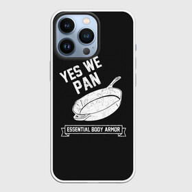 Чехол для iPhone 13 Pro с принтом Yes We Pan в Петрозаводске,  |  | Тематика изображения на принте: pan | protection