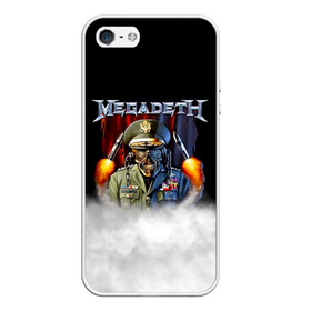 Чехол для iPhone 5/5S матовый с принтом Megadeth в Петрозаводске, Силикон | Область печати: задняя сторона чехла, без боковых панелей | megadet | megadeth | группа | дирк вербурен | дэвид эллефсон | дэйв мастейн | кико лоурейро | мегадет | мегадетх | метал | рок | трэш | трэшметал | тяжелый | хард | хардрок | хеви | хевиметал