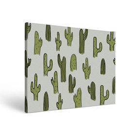 Холст прямоугольный с принтом Кактус в Петрозаводске, 100% ПВХ |  | Тематика изображения на принте: cactus | кактус