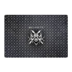 Магнитный плакат 3Х2 с принтом Megadeth в Петрозаводске, Полимерный материал с магнитным слоем | 6 деталей размером 9*9 см | 