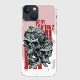 Чехол для iPhone 13 mini с принтом THE EVIL WITHIN 2 в Петрозаводске,  |  | Тематика изображения на принте: skull | череп