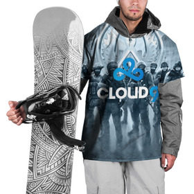 Накидка на куртку 3D с принтом CLOUD 9 CS GO в Петрозаводске, 100% полиэстер |  | cloud 9 | counter strike | cs go | esports | team | известные | киберспорт | мировые | спорт