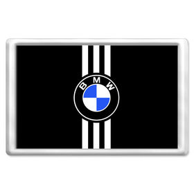 Магнит 45*70 с принтом BMW SPORTWEAR в Петрозаводске, Пластик | Размер: 78*52 мм; Размер печати: 70*45 | bmw | автомобильные | бмв | машины