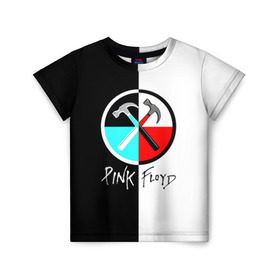 Детская футболка 3D с принтом Pink Floyd в Петрозаводске, 100% гипоаллергенный полиэфир | прямой крой, круглый вырез горловины, длина до линии бедер, чуть спущенное плечо, ткань немного тянется | Тематика изображения на принте: pink floyd | pinkfloyd | арт | артрок | группа | дэвид гилмор | пинк флойд | пинкфлойд | прогрессивный | психоделический | рок | сид барретт | симфонический | спэйс | эйсид | экспериментальный