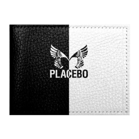 Обложка для студенческого билета с принтом Placebo в Петрозаводске, натуральная кожа | Размер: 11*8 см; Печать на всей внешней стороне | Тематика изображения на принте: placebo | альтернативный | инди | индирок | плацебо | рок