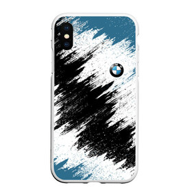 Чехол для iPhone XS Max матовый с принтом BMW в Петрозаводске, Силикон | Область печати: задняя сторона чехла, без боковых панелей | bmw | car | race | авто | бмв | гонки | краска | марка | машина