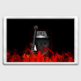 Магнит 45*70 с принтом Sum 41 в Петрозаводске, Пластик | Размер: 78*52 мм; Размер печати: 70*45 | logo | metal | music | rock | sum 41 | sum41 | лого | логотип | метал | музыка | рок