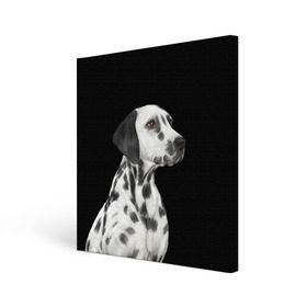 Холст квадратный с принтом Далматинец арт в Петрозаводске, 100% ПВХ |  | Тематика изображения на принте: далматин | далматинец | домашние животные | пес | песик | собака | собачка | терьер | шпиц