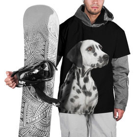 Накидка на куртку 3D с принтом Далматинец арт в Петрозаводске, 100% полиэстер |  | далматин | далматинец | домашние животные | пес | песик | собака | собачка | терьер | шпиц