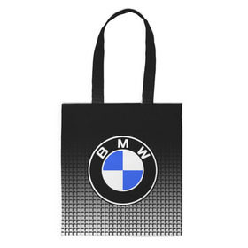 Сумка 3D повседневная с принтом BMW 2018 Black and White IV в Петрозаводске, 100% полиэстер | Плотность: 200 г/м2; Размер: 34×35 см; Высота лямок: 30 см | bmw | автомобильные | бмв | машины