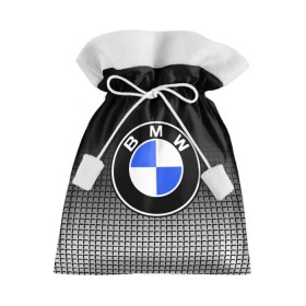 Подарочный 3D мешок с принтом BMW 2018 Black and White IV в Петрозаводске, 100% полиэстер | Размер: 29*39 см | Тематика изображения на принте: bmw | автомобильные | бмв | машины